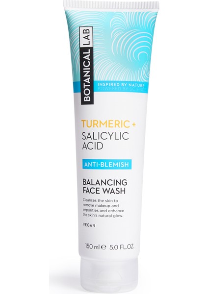 Botanicallab zerdeçal ve Salisilik Asit Ph Dengeleyici Yüz Yıkama Jeli 150 ml