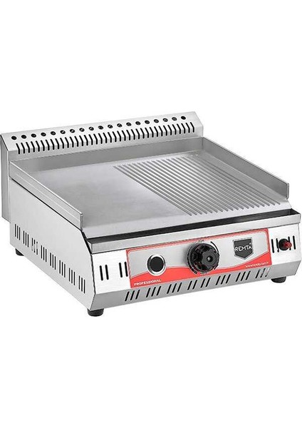 Yarı Oluklu Plet Izgara 50 cm (Gazlı)