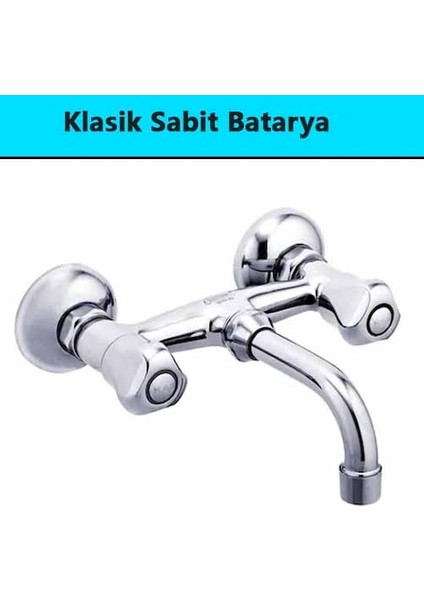 Klasik Sabit Banyo Mutfak Lavabo Batarya