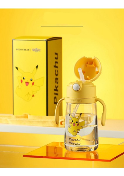300ML Sevimli Pet Pikachu Su Matarası (Yurt Dışından)