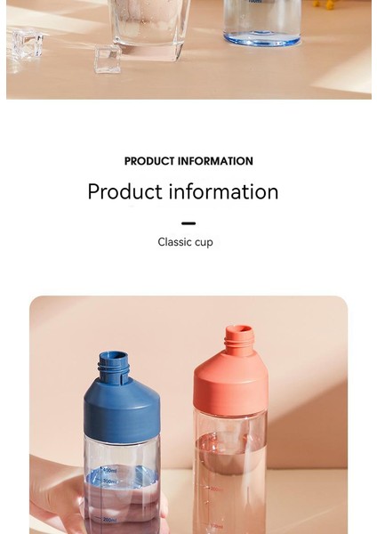 400ML Plastik Filtreli Su Matarası (Yurt Dışından)