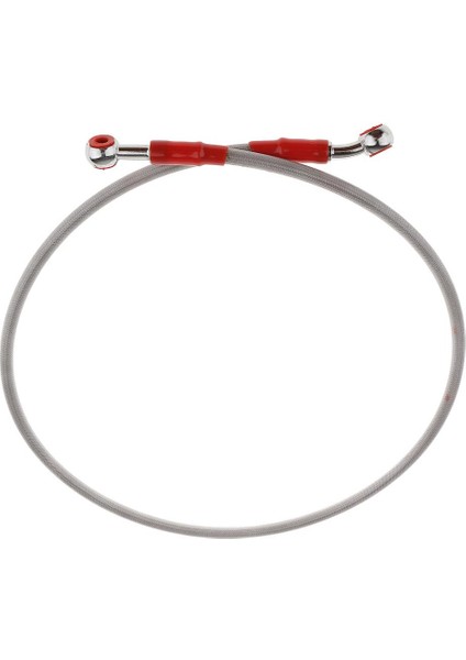 90CM Gri Motosiklet Fren Yağı Hortum Motor Bisiklet Örgülü Fren Hattı Kablosu 10MM (Yurt Dışından)