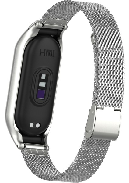 Xioami Mi Band 7 Için Hasır Desenli Metal Kopçalı Kordon-Kayış fiyatları