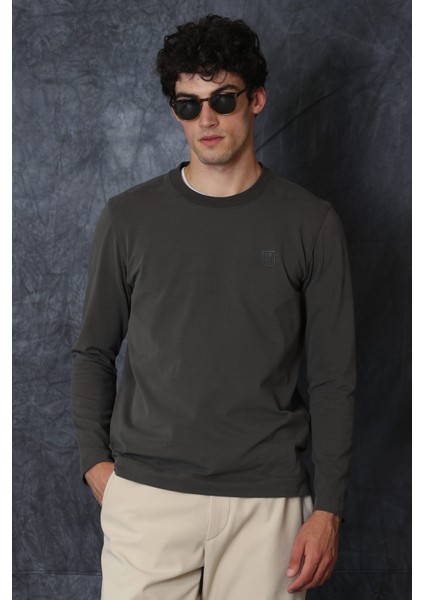 Blend Erkek Uzun Kol Tişört Siyah modelleri