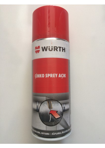 Çinko Renk Sprey Boya Çinko Açık Renkli 400 Ml Germany