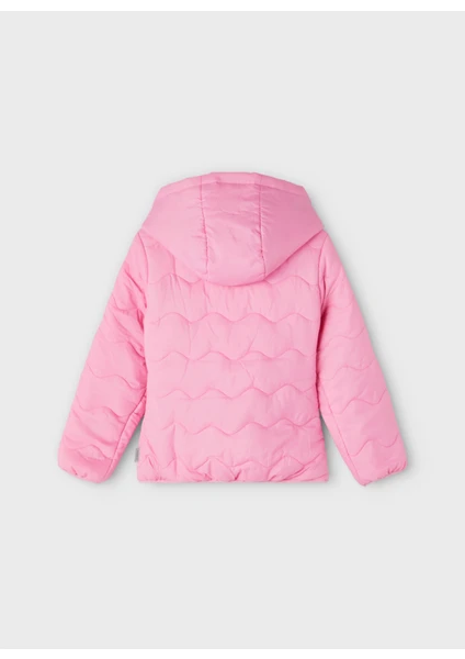 Name It Düz Pembe Kız Çocuk Yelek Nkfmaggy Jacket Pb