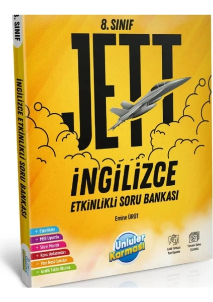 Ünlüler Karması 8. Sınıf Jet Ingilizce Soru Bankası