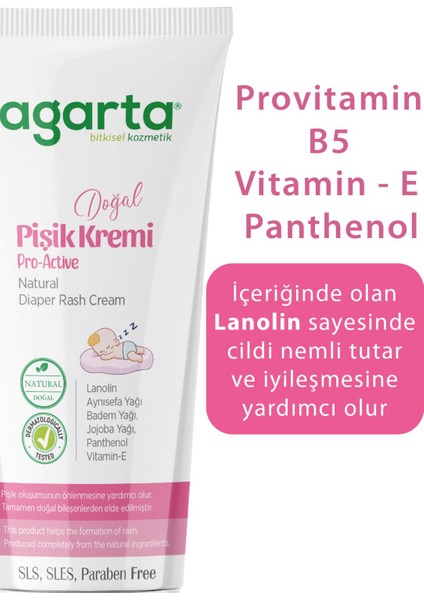 Doğal Pişik Kremi 100 ml