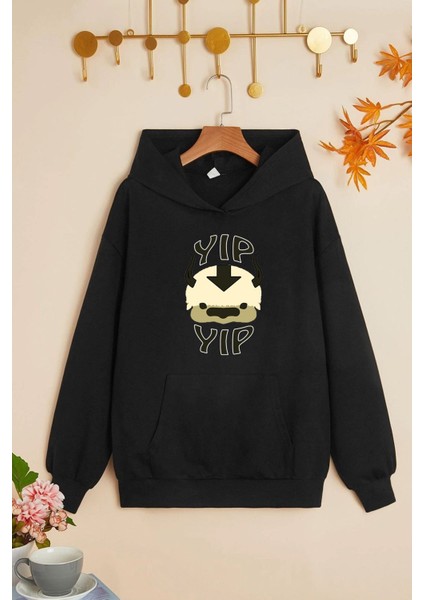 Unisex Avatar Appa Baskılı Sweatshirt