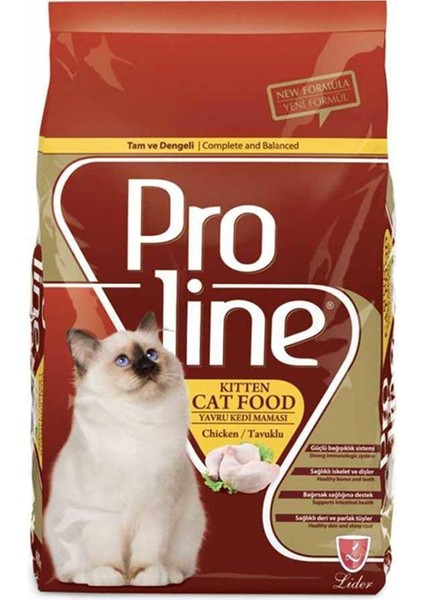 Pro Line Yavru Kedi Maması Tavuklu 1,5 kg