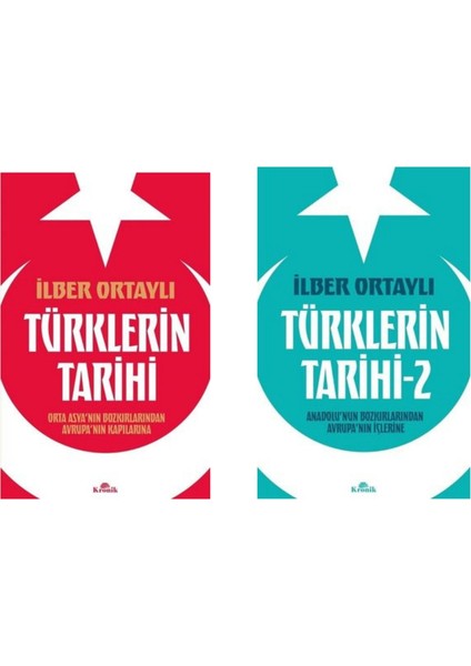 Türklerin Tarihi 1- 2 Ilber Ortaylı 2 Kitap Set