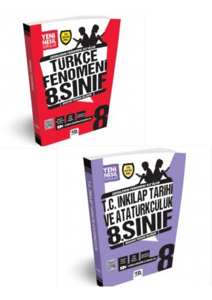 Tandem 8. Sınıf Türkçe - Inkilap Fenomen Soru Bankası 2022-2023