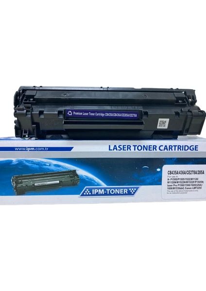 IPM Hp CE285A  85A  P1505 2000 Sayfa Siyah Muadil Toner  P1102 / P1104 / P1120 /M1212