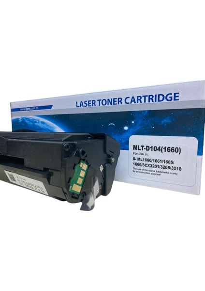 IPM Samsung 104 MLT-D104S ML-1660 -1670 -1675 Muadil Toner Çipli