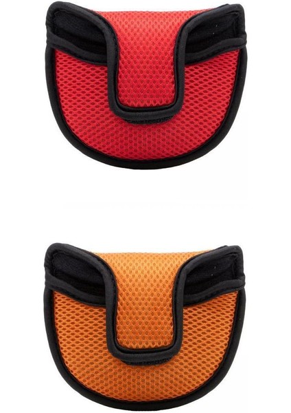 2 Paket Naylon Mesh Golf Putter Mallet Kapağı Protect Clubs Putter Koruyucu (Yurt Dışından)