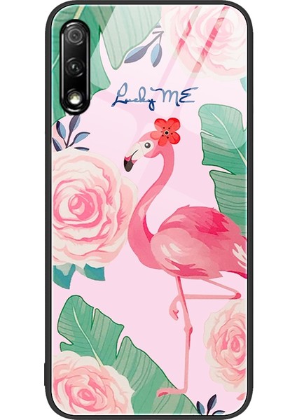 Honor 9x Için Desenli Telefon Kılıfı - Çok Renkli (Yurt Dışından)