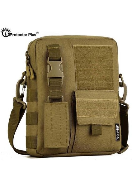 Koruyucu Artı Taktik Messenger Çanta Erkekler Askeri Camo Su Geçirmez Crossbody Açık Spor Seyahat Omuz Çantası Avcılık Çanta  (Yurt Dışından)