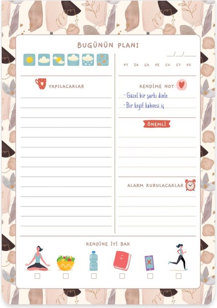 Keskin Color A5 Günlük Planner Blok - Çakıl