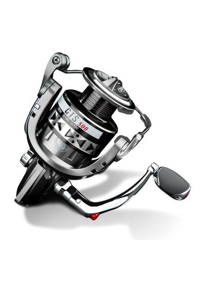 Iplik Balıkçılık Reel Metal 5.2: 1 18 kg Max Sürüklenin Paslanmaz Çelik Kolu Deniz Suyu Sazan Buz Kışlık Balıkçılık Dişli | Balıkçılık Makaraları (GTS500) (Yurt Dışından)