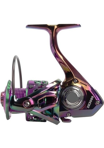 Tüm Metal 25KG Max Drag Güçlü Renkli Balıkçılık Reel Süper Pürüzsüz Iplik Makarası Tatlısu ve Deniz Suyu Çift Kullanım Reel | Balıkçılık Makaraları (Renkli) (Yurt Dışından)