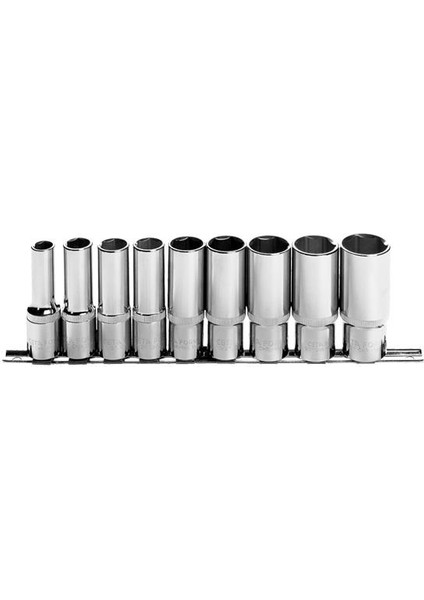 C24-RH09 9 Parça 1/2’’ 6 Köşe Derin Lokma Anahtar Takımı