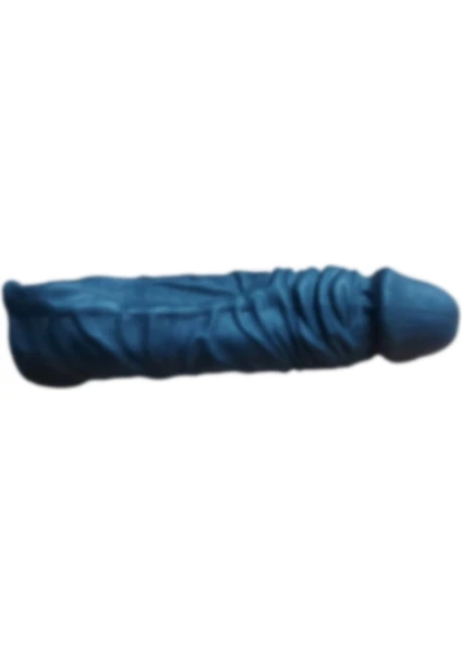 Lilitu Shop 6 cm Dolgulu 19 cm Damarlı Premium Penis Kılıfı