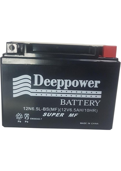 DP-12V / 6,5AH Dik Akü Deeppower Cg