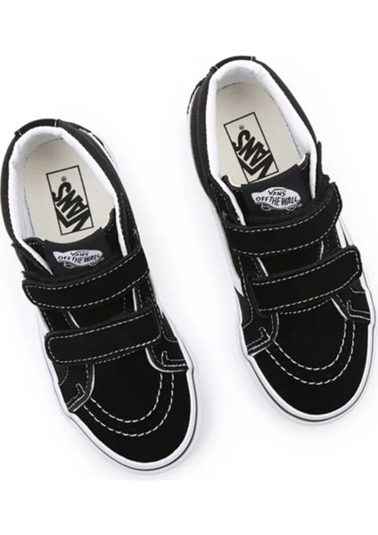 UY Sk8-Mid Reissue V Çocuk Siyah Sneaker