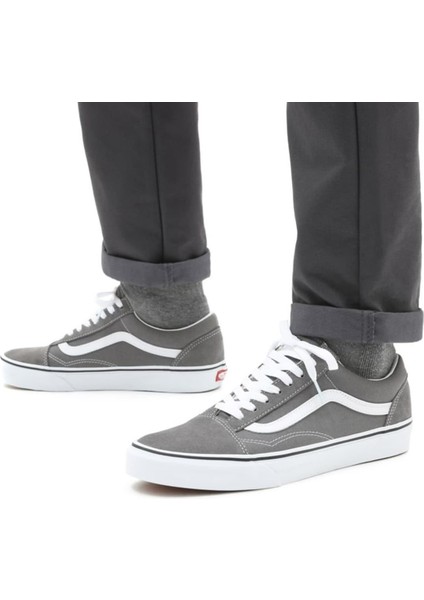 UA Old Skool VN0A4BV51951 Unisex Gri-Beyaz Günlük Sneaker Ayakkabı modelleri