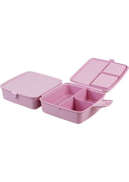 Premium Beslenme Kutusu 1 Adet Pembe 15 x 16 x 9 cm BPA İçermez ve Yıkanabilir modelleri