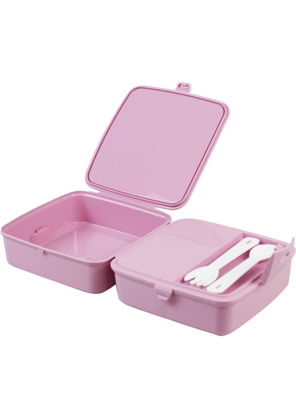 Premium Beslenme Kutusu 1 Adet Pembe 15 x 16 x 9 cm BPA İçermez ve Yıkanabilir fırsatları