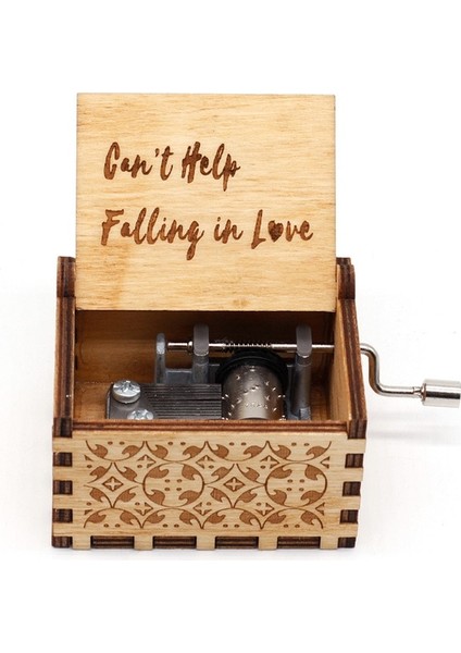 Ahşap El Kranklı Müzik Kutusu (Yurt Dışından)