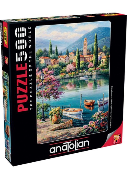 Byr 3597 Gölde Akşamüstü 500 Parça Puzzle |1 Adet|