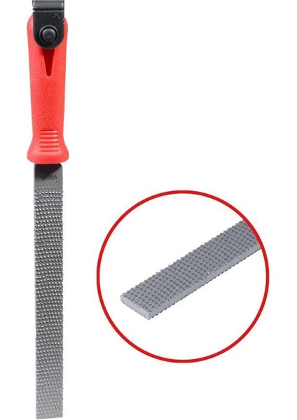 Vinko Flat Ağaç Törpüsü Plastik Saplı Eğe 250 mm 10"