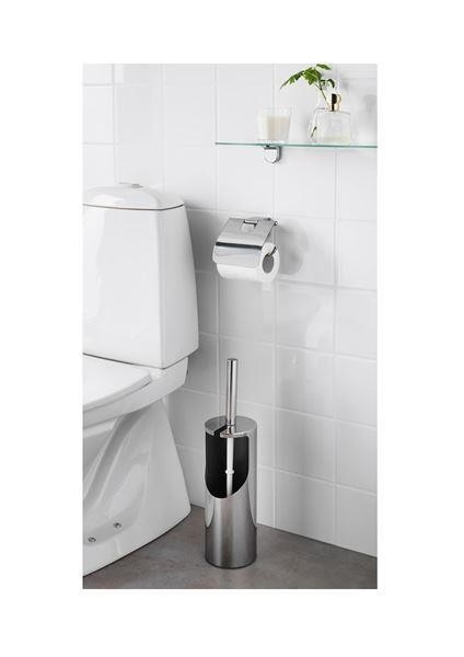 Tuvalet Kağıtlığı, Metal Renk Meridyendukkan Krom Kaplama  14 cm Banyo Aksesuar