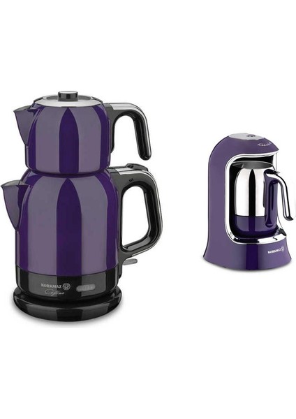 Çay Makinesi ve Kahvekolik Kahve Makinesi Lavanta