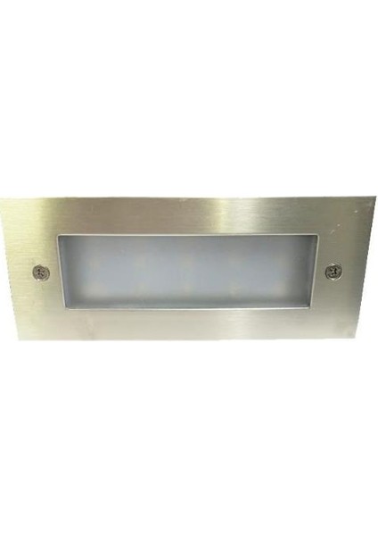 Dikdörtgen Merdiven Spot Koridor Aydınlatma Gün Işığı 2,5W 11x5,3 Cm HELIOS-91-2500