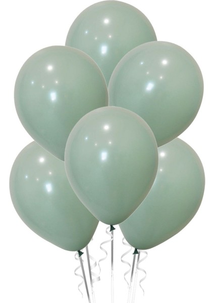 Küf Yeşili Lateks Balon 30 Adet