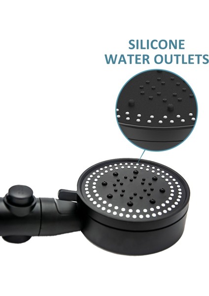 Duş Başlığı Su Tasarrufu 5 Mod Ayarlanabilir Yüksek Basınç fiyatları