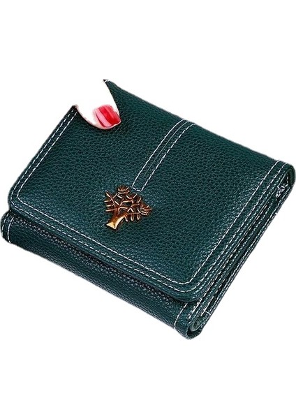 Kadınlar Için Hasp Cüzdanlar Lüks Üç Katlı Cüzdan