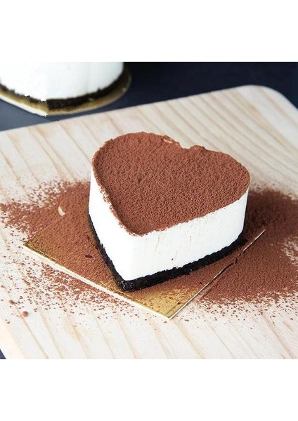 5 Adet Mousse Yüzükler Paslanmaz Çelik Kek Kalıbı Itici ile (Yurt Dışından)