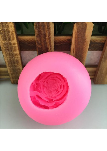 Yeni Gül Şekilli Aromatik Alçı Kalıp-2 Adet (Yurt Dışından)