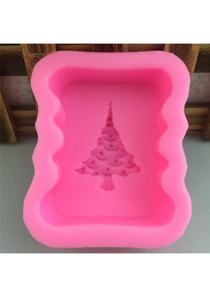 Yeni Noel Ağacı Şekli Damla Tutkal Kalıp-2 Adet (Yurt Dışından)