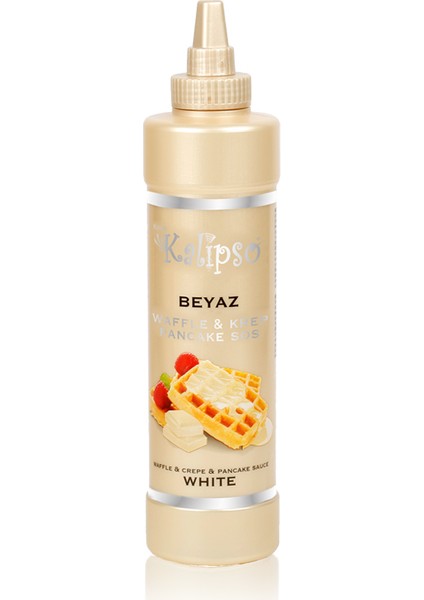 Beyaz Waffle & Krep & Pancake Sos 850 gr