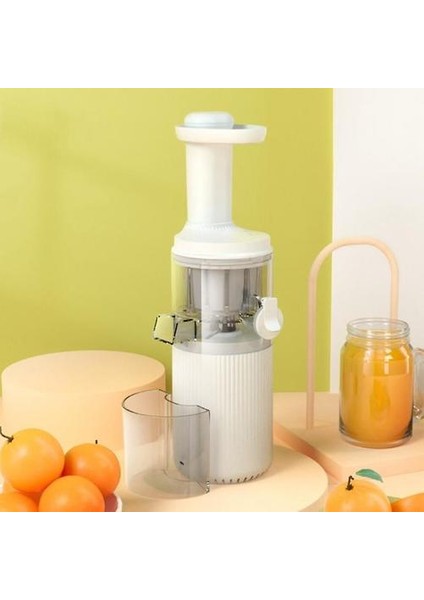 Sıkacağı Makinesi, Sıkıştırma ve Smoothie Soğuk Pres İçin Blender Soğuk Pres Yavaş Çamaşırlık Sıkacağı Meyve Suyu Extractor (Yurt Dışından)