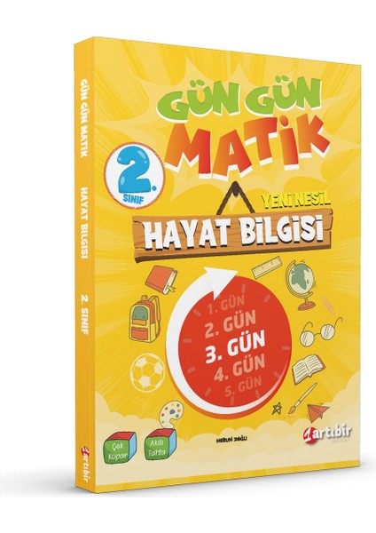 2. Sınıf Gün Gün Matik Yeni Nesil Hayat Bilgisi Soru Bankası