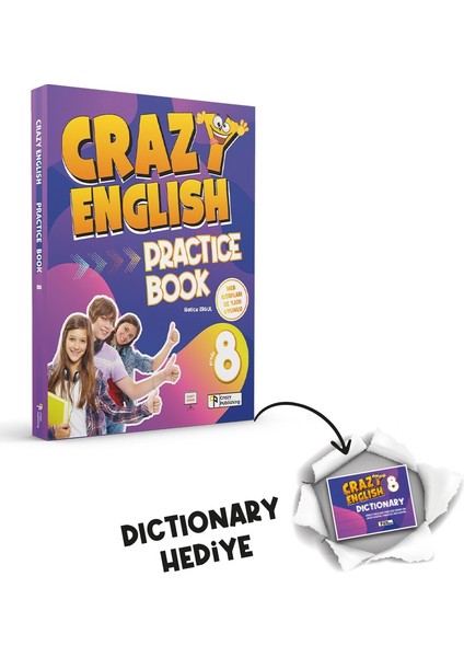 8. Sınıf English Practice Book +Dıctıonary (Yeni) 2023 (Ciltli)