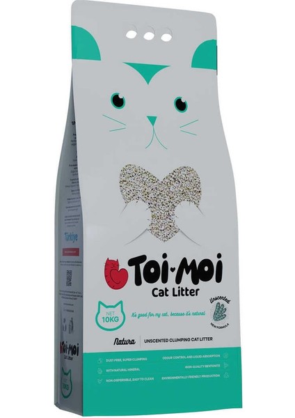 Toi Moi Kokusuz Kedi Kumu 10 Kg