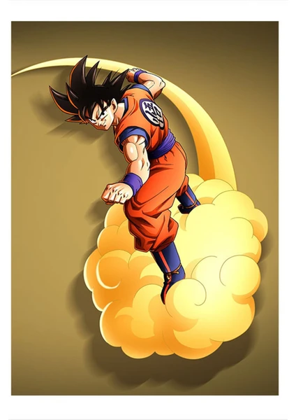 Dragon Ball Son Goku Hediyelik Ahşap Tablo