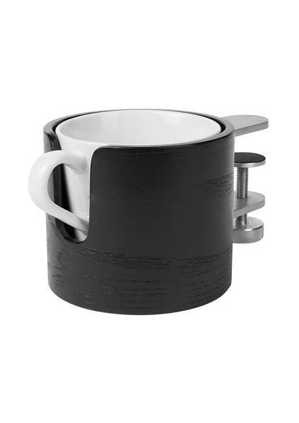Kupa-Bardak Tutucu Ofis Aksesuar Meridyendukkan Siyah Renk 9X11 cm